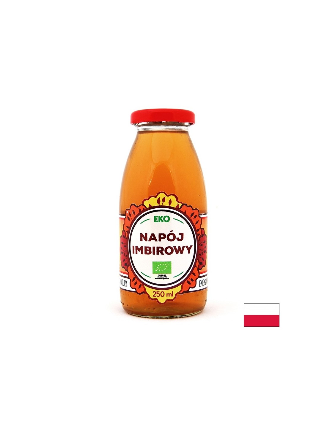 Bevanda biologica allo zenzero, 250 ml <tc>Dary Natury</tc>