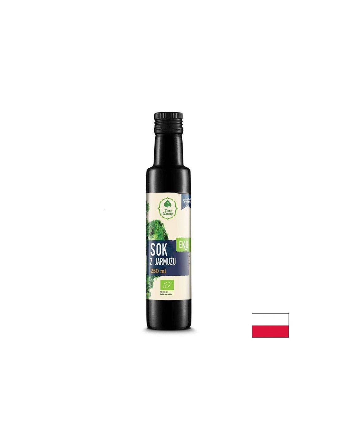 Succo di cavolo riccio biologico - benessere cardiaco e metabolico - Da aggiungere alle bevande, 250 ml