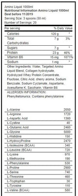 Liquido amino 1000 ml - 1000 ml