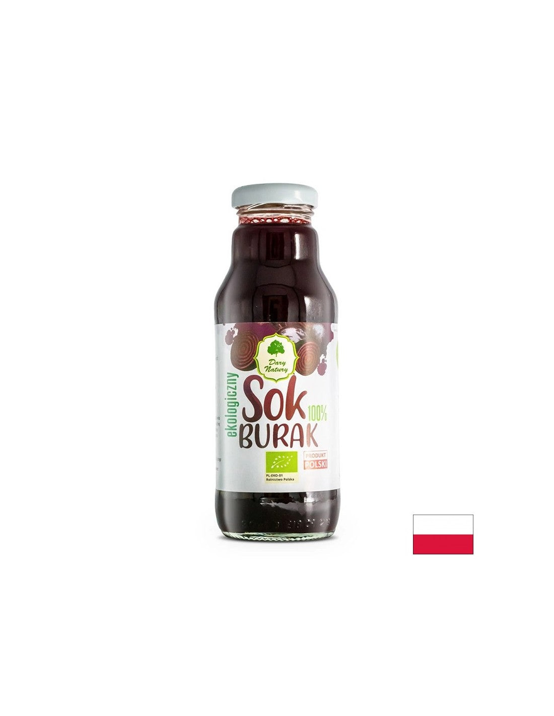 Succo di barbabietola biologico, 270 ml <tc>Dary Natury</tc>