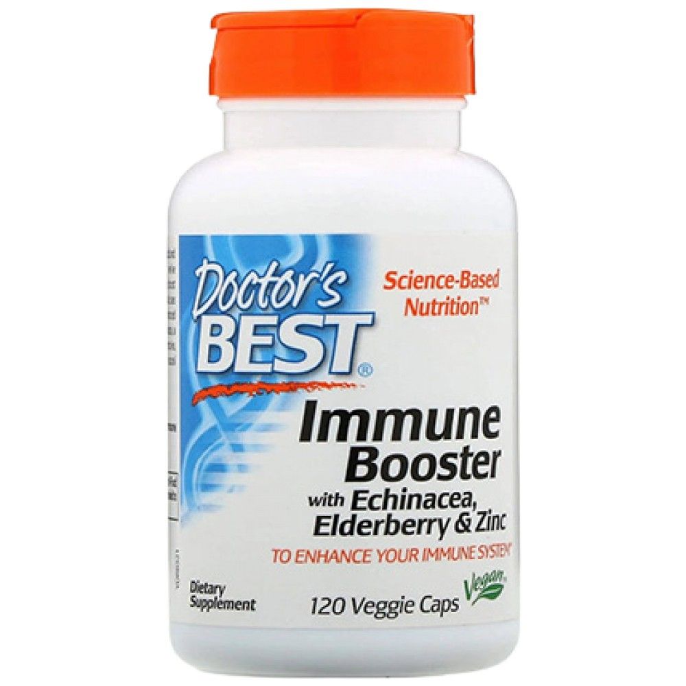 Booster immunitario | Con echinacea, estratto di sambuco e zinco - 120 capsule