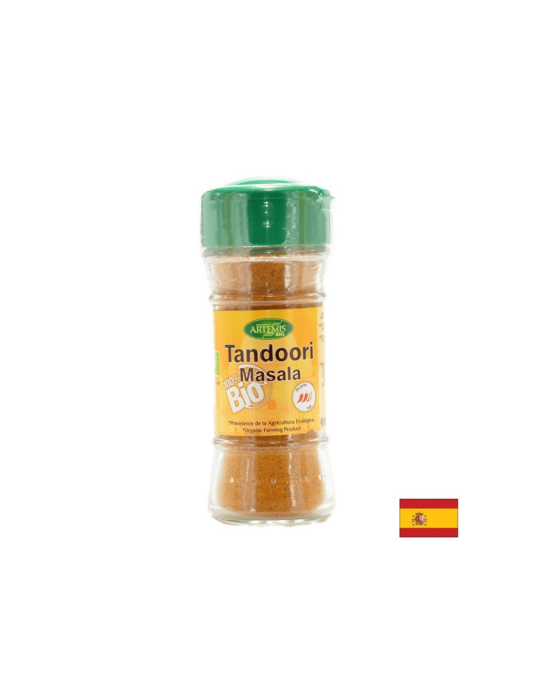 Spezie biologiche - Mix indiano Tandoori Masala (caldo), 28 g, polvere