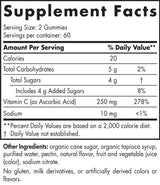 Gummie di vitamina C 250 mg - 60 Gummies