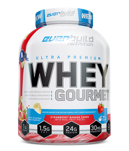 Proteina di siero di latte Ultra Premium Build Gourmet - 2,271 kg