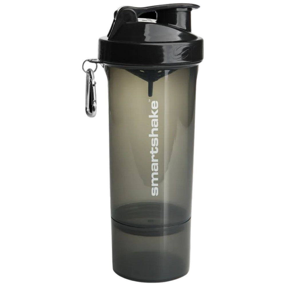 Shaker intelligente 2Go sottile | Nero Fumo di Pistola - 500 ml