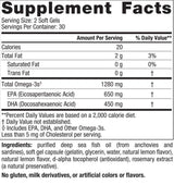 Ultimate Omega 1280 mg - 60 capsule in gel