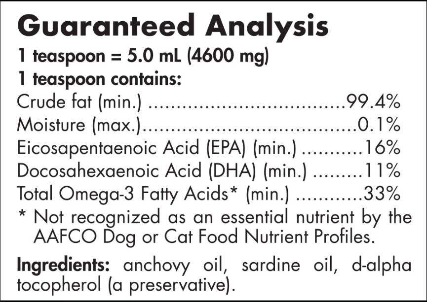 Omega -3 PET - 60 ml