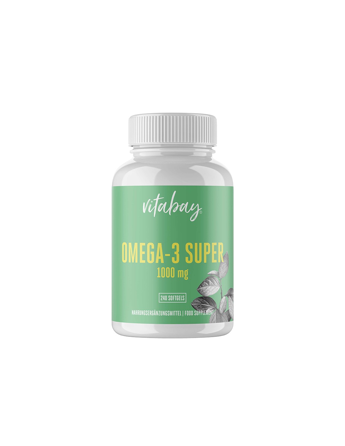 Sistema cardiovascolare - Omega-3, 1000 mg x 240 capsule softgel