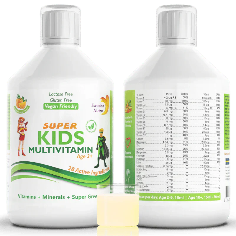 Super Kids multivitaminico per bambini (3-12 anni) - 500 ml