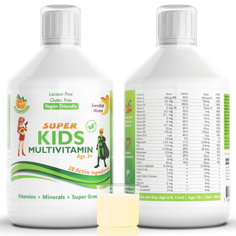 Super Kids multivitaminico per bambini (3-12 anni) - 500 ml