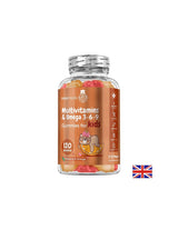 Multivitaminici + Omega 3-6-9 (formula per bambini), 120 compresse gel