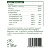 Omega 3-6-9 (EFA completi Omega 3, 6 + 9) 1200mg 90 capsule molli NaturesAid