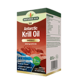 Olio Omega 3 di Krill Antartico (Antarctic Krill Oil Superba) 500mg 60 capsule molli NaturesAid