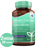 Probiotico/sinbiotico/ 30 miliardi, 21 ceppi /60 capsule, 60 giorni/