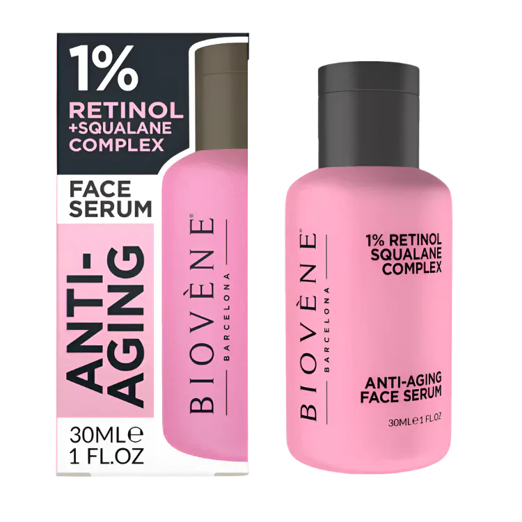 Siero al retinolo con squalano per levigare rughe e linee sottili 30 ml