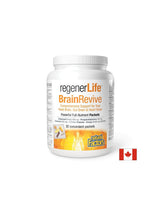 Programma di 30 giorni per supportare la salute cognitiva e cerebrale - Regener Life™ Brain<tc>Revive</tc>, 30 confezionati singolarmente <tc>Natural Factors</tc> Pacchetti