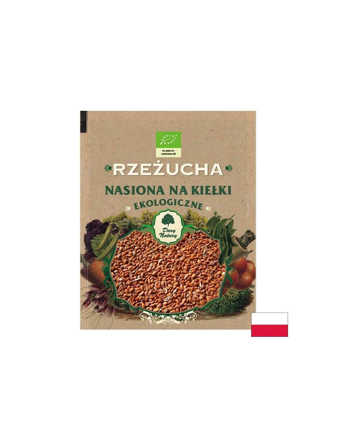Crescione - semi per germogli Bio, 30 g <tc>Dary Natury</tc>