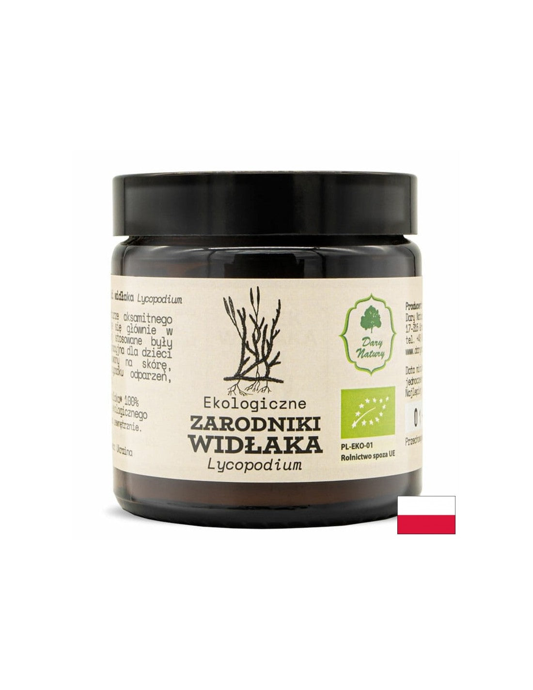 Spore di Lycopodium Bio, 30 g
