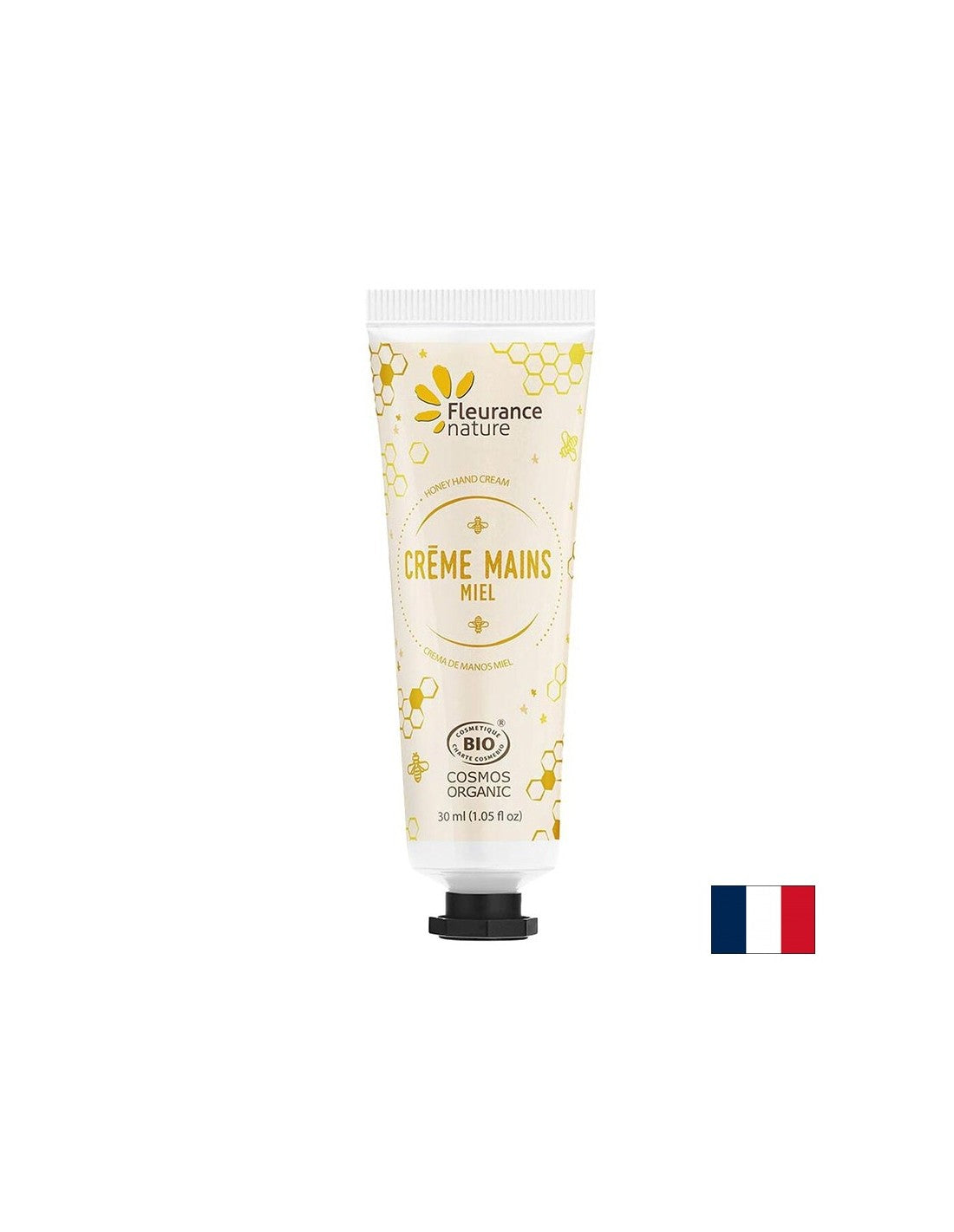 Crema per le mani con miele, burro di karitè e aloe vera, 30 ml Fleurance Nature