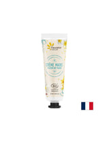 Crema mani color Tiarè, Burro di Karitè e Aloe Vera, 30 ml Fleurance Nature
