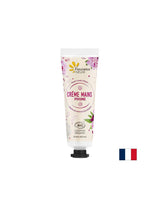 Crema per le mani con estratto di Peonia, Burro di Karitè e Aloe Vera, 30 ml Fleurance Nature