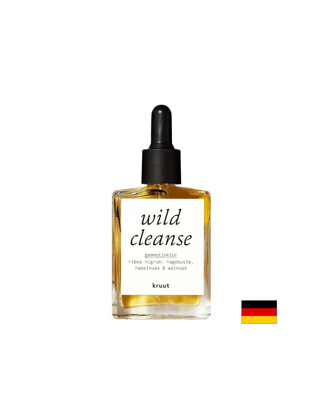 Tintura disintossicante di germogli di ribes nero, rosa canina, nocciola e noce, 30 ml