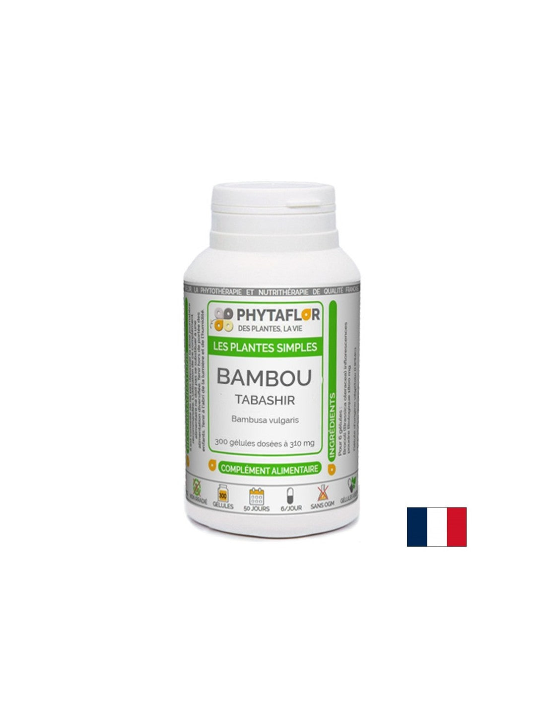 Capelli e pelle - Essudato di bambù, 300 mg x 50 capsule
