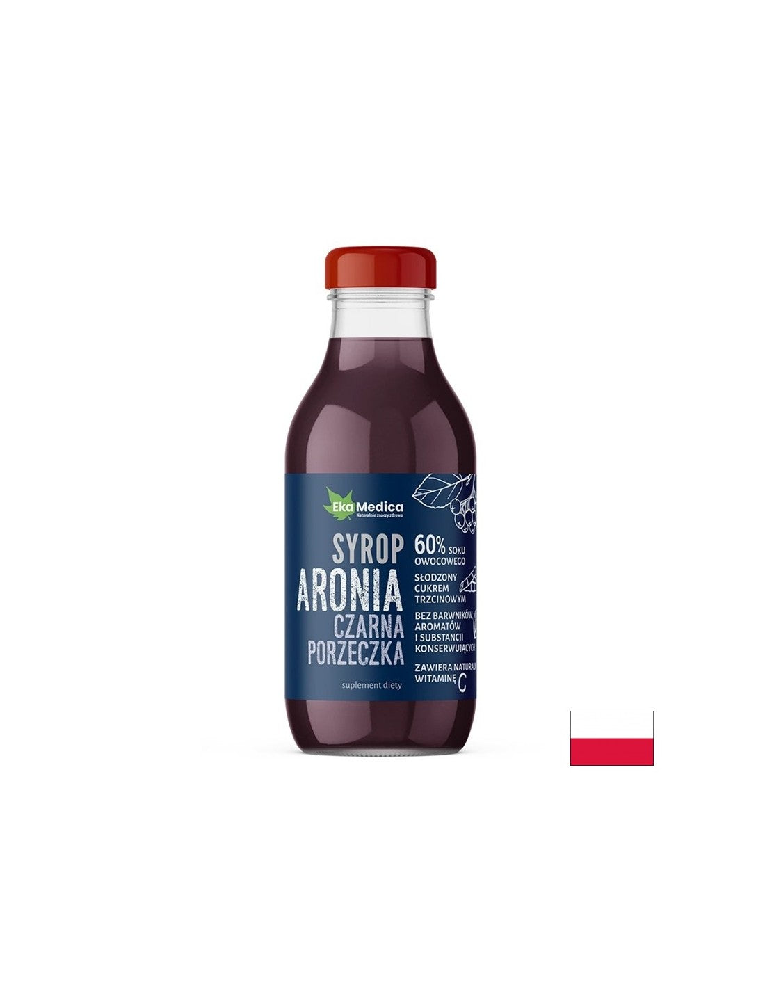 Sciroppo con acerola, aronia e ribes nero - Immunità forte, 300 ml