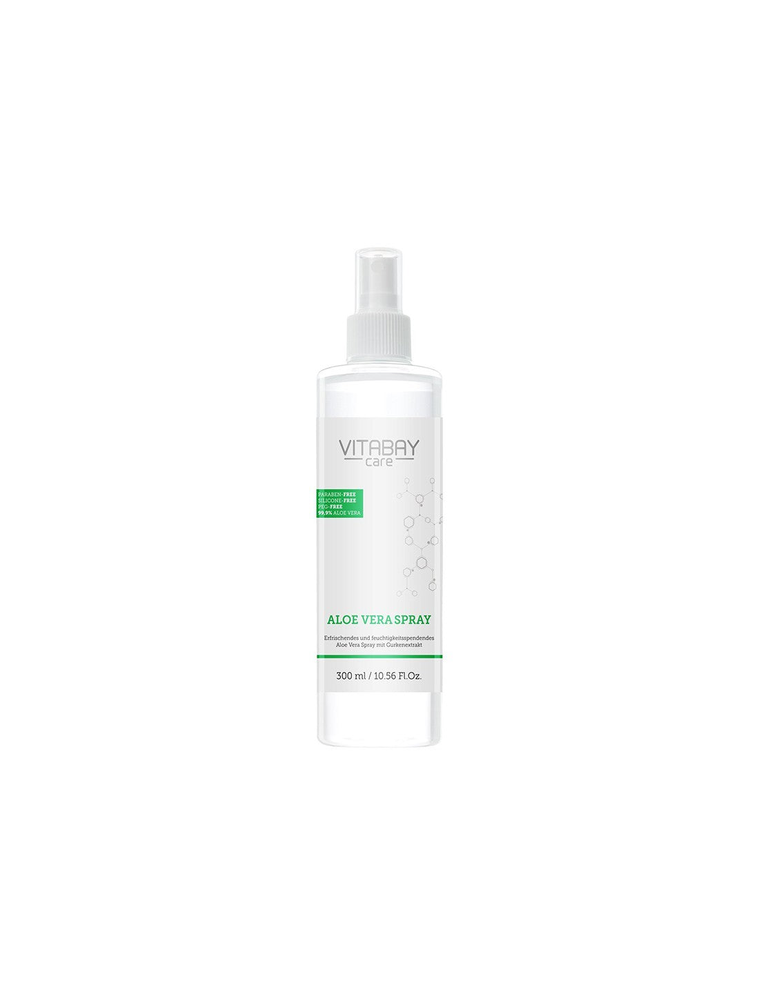 Aloe vera, spray per capelli e corpo, 300 ml