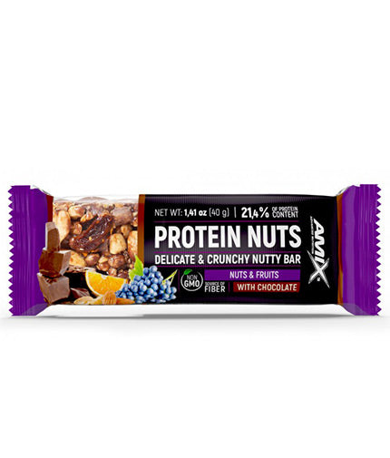 Noci proteiche croccanti noci bar/40g