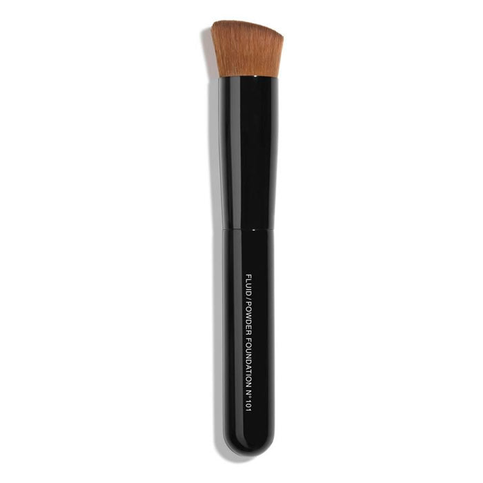 <tc>CHANEL</tc> Pennello 2 in 1 per fondotinta fluido e in polvere Nº101
