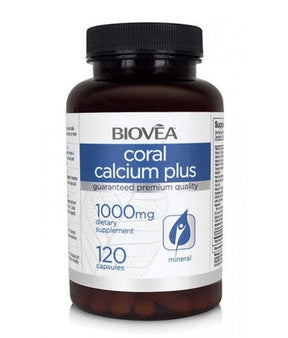 Coral Calcium Plus 1000 mg / 120 Caps - Nutra Best Europe