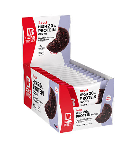 Aumenta il 20% di biscotti ad alta proteina - 12 x 75 grammi