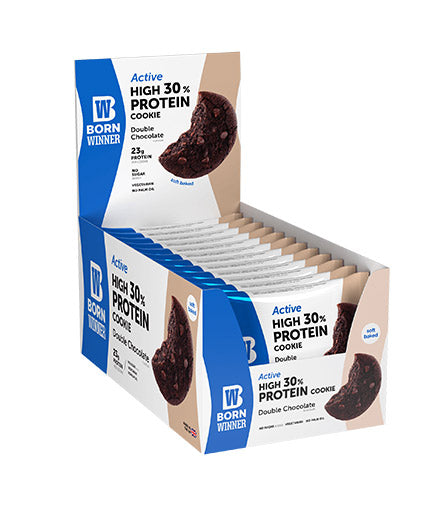 Cookie proteici attivo 30% - 12 x 75 grammi