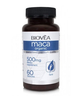 MACA Organic 500 mg / 60 Caps - Nutra Best Europe