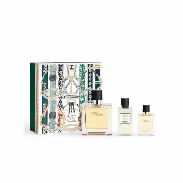 Terre D'<tc>Hermès</tc> Eau De Parfum Spray 75ml Set 3 Pezzi