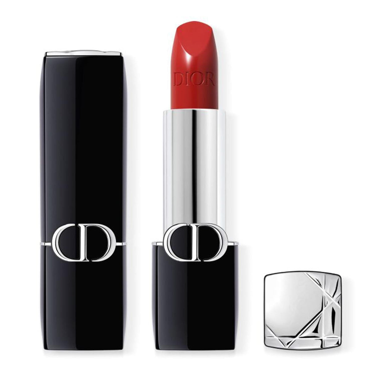 <tc>DIOR</tc> Rosso <tc>DIOR</tc> Barra De Labios 743 Rouge Zinnia Satinato 30ml