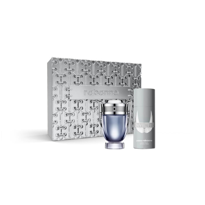 <tc>PACO RABANNE</tc> Invictus Eau De Toilette Spray 100ml Set 2 Pezzi