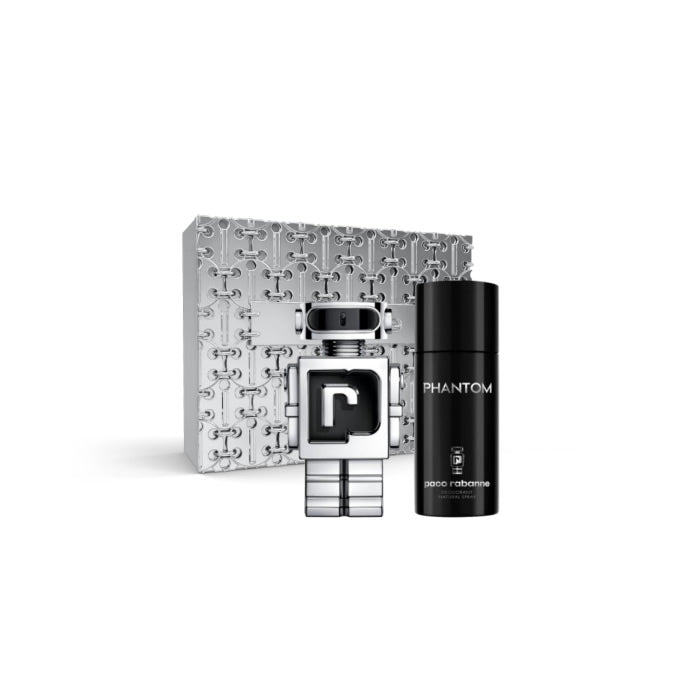 <tc>PACO RABANNE</tc> Phantom Eau De Toilette Spray 100ml Set 2 Pezzi Natale 2023
