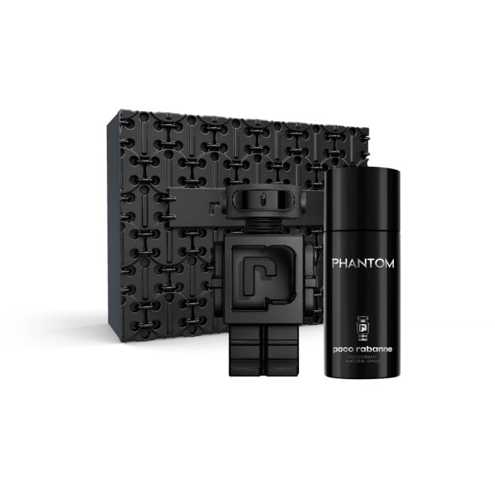 <tc>PACO RABANNE</tc> Phantom Parfum Eau De Perfume Spray 100ml Set 2 Pezzi Natale 2023