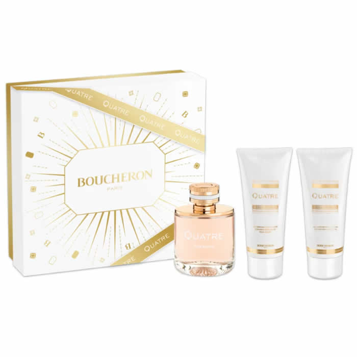 <tc>BOUCHERON</tc> Quatre Iconic per donna EDP 100 ml + BL 100 ml + SG 100 ml