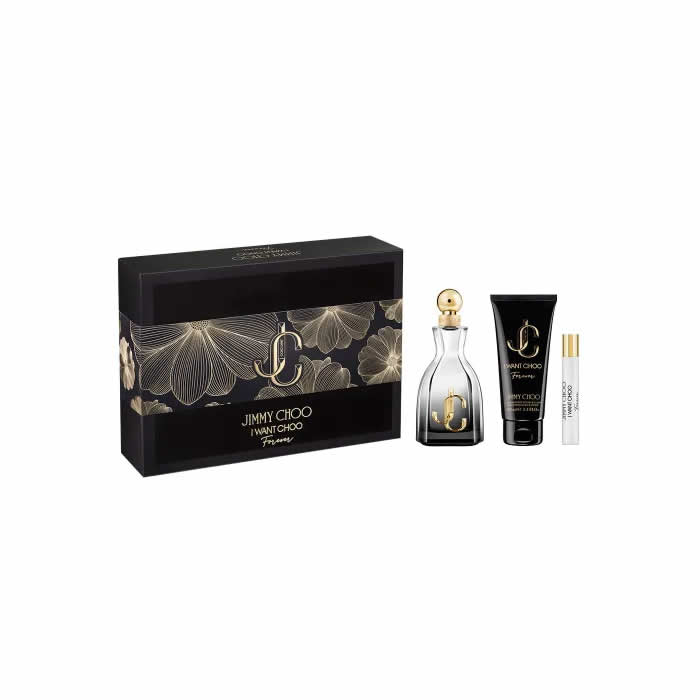 <tc>JIMMY CHOO</tc> I Want Choo Eau De Parfum Spray 100ml Set 3 Pezzi