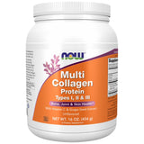 Tipi di proteine ​​multi collagene I, II e III polvere - 454 grammi