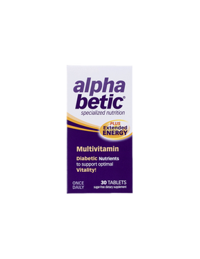 Energizing multivitamins for diabetics - Alpha betic®, 30 tablets - Nutra Best Europe