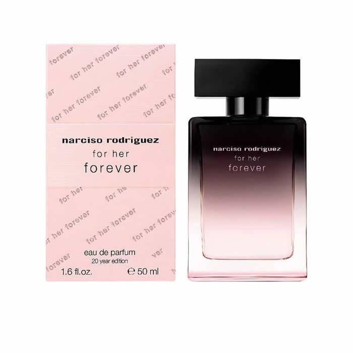 <tc>NARCISO RODRIGUEZ</tc> For Her Forever Eau De Parfum Edizione 20 Anni 50ml