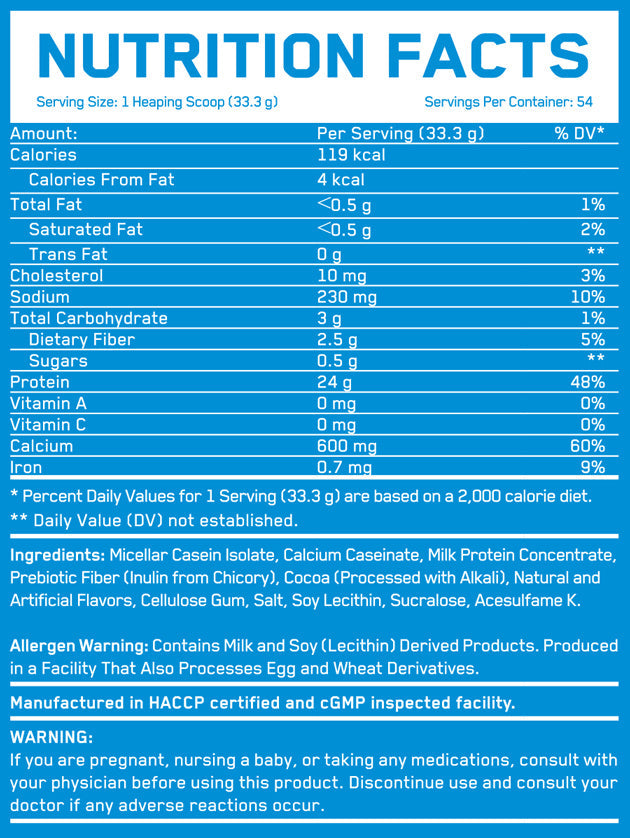 Build micellare caseina - 1,816 kg