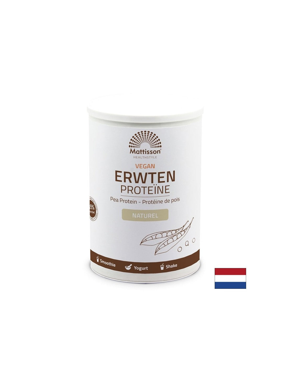 Proteine ​​isolate di piselli, polvere da 350 g <tc>Mattisson Healthstyle</tc>