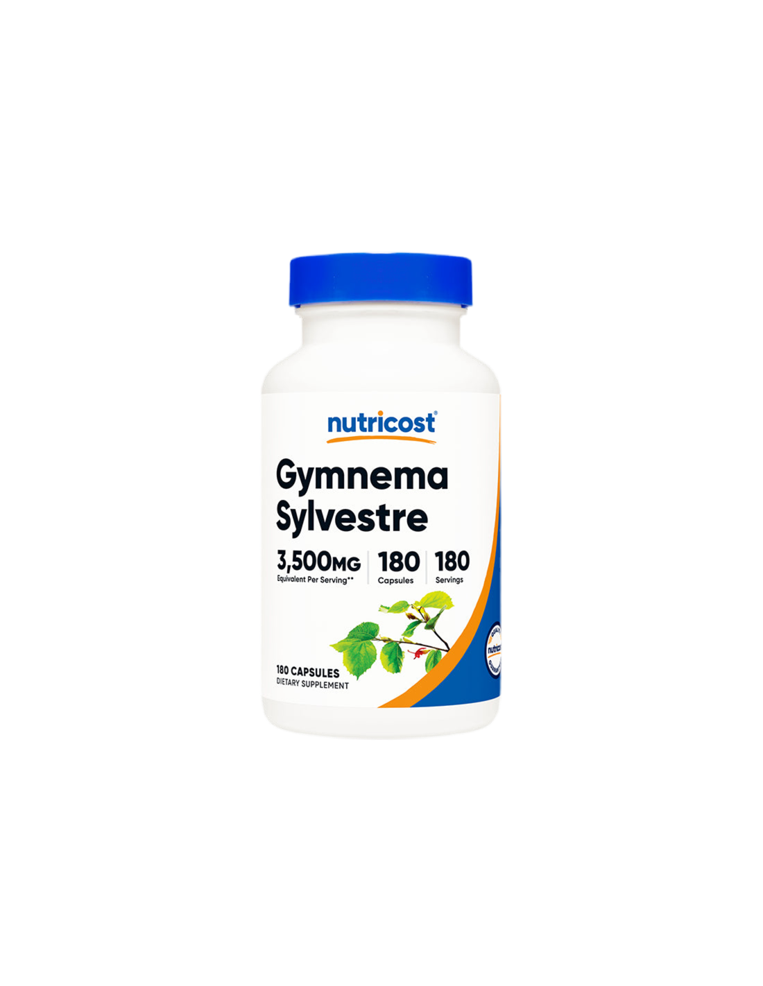 Diabete e glicemia - Gymnema, 3500 mg/180 capsule, 180 porzioni <tc>Nutricost</tc>