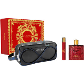 <tc>VERSACE</tc> Eros Flame Eau De Parfum Spray 100ml Set 3 Pezzi