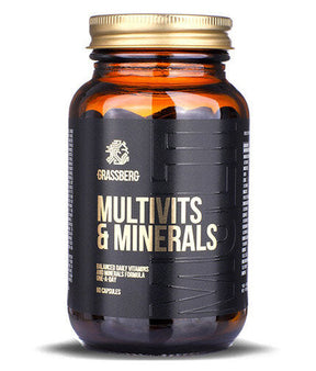 GRASSBERG Multivits & Minerals (60 capsules) - Nutra Best Europe